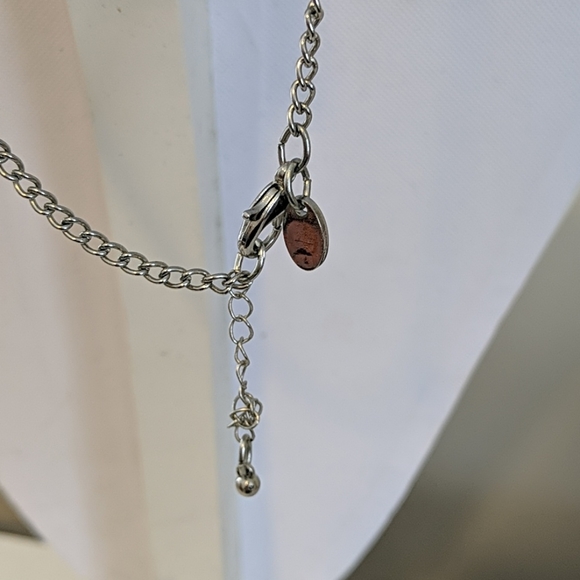 Multicolored Rhinestone Necklace - Picture 3 of 3